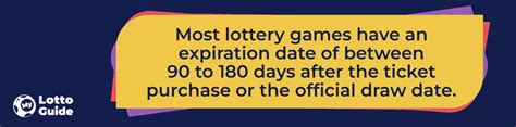 do lotto tickets expire|Lotto FAQs .